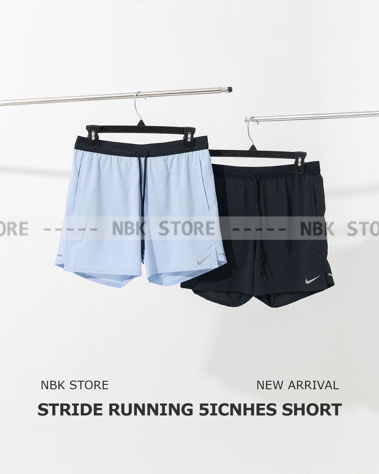 Quần Short Thể Thao Nam Stride Running Chạy Bộ, Tập Gym