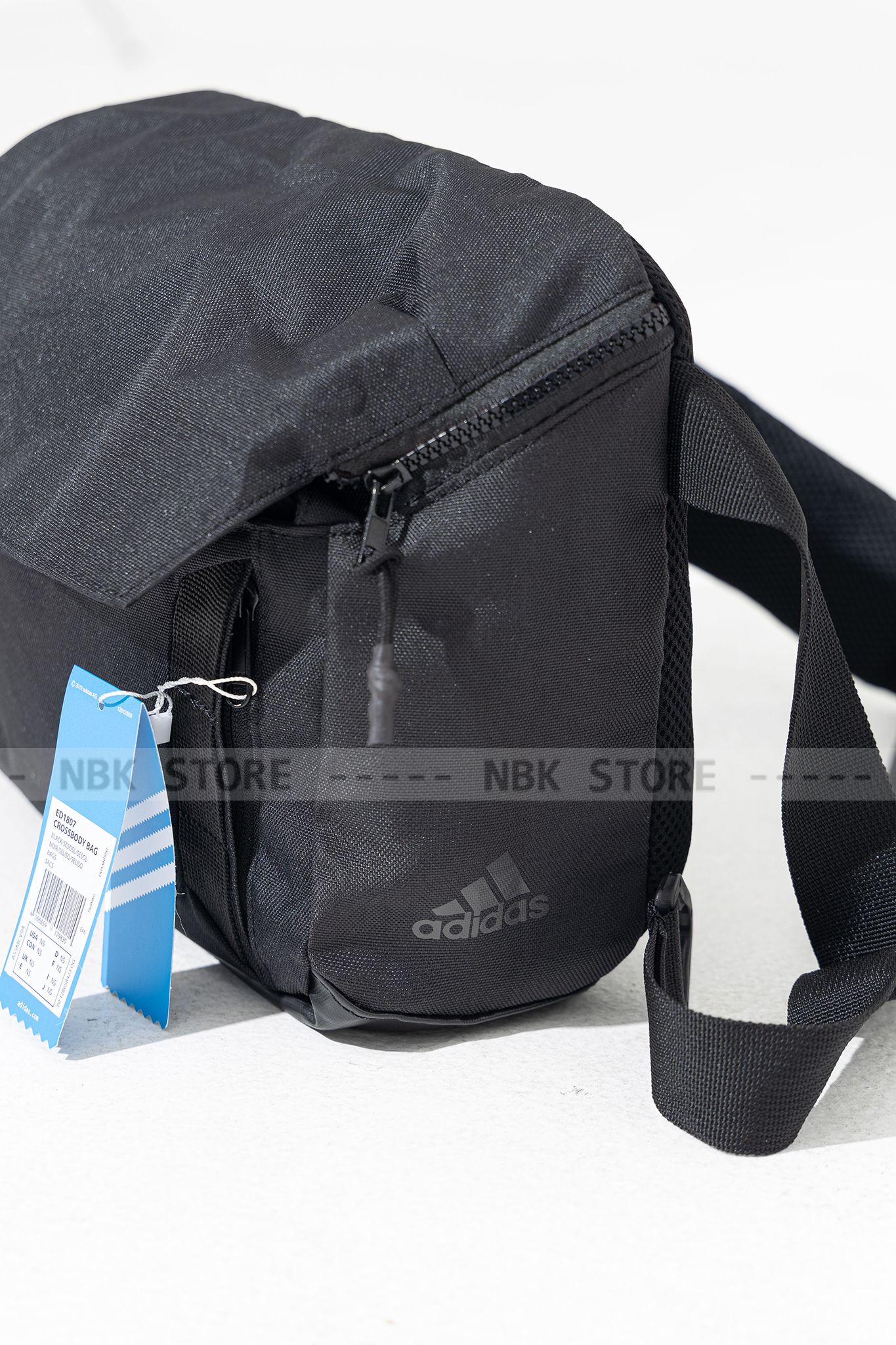 Adidas Unisex Sport Gym Messenger Bag Black Colorful … - Gem