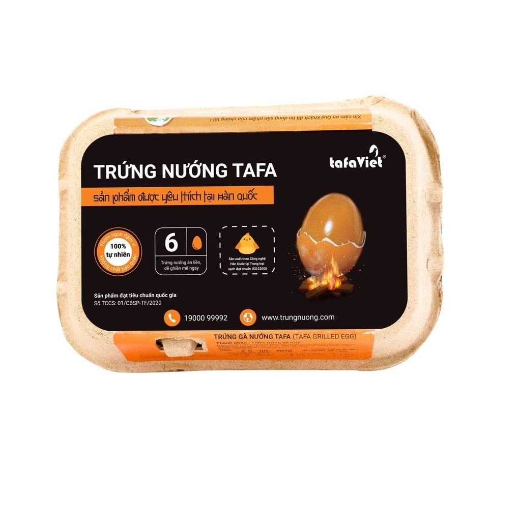 Tafa high-class baked eggs, package of 6, new date, double nutrients