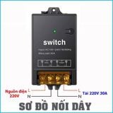  Công tắc điều khiển từ xa khoảng cách 100m, 220, 30a Switch 