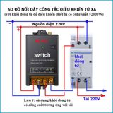  Công tắc điều khiển từ xa khoảng cách 100m, 220, 30a Switch 