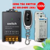  Công tắc điều khiển từ xa khoảng cách 100m, 220, 30a Switch 