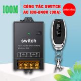  Công tắc điều khiển từ xa khoảng cách 100m, 220, 30a Switch 