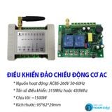  Công tắc đảo chiều điều khiển từ xa motor 1 pha và 3 pha 