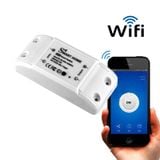  Công tắc điều khiển từ xa qua wifi bằng điện thoại thông minh app Smart lifi, tuy a 