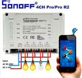  công tắc điều khiển từ xa wifi sonoff 4ch 