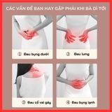  Máy massage làm ấm bụng kinh Yoyrom 