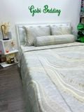  Lụa Tơ Tằm Rêu Đá 