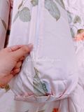  Lụa Tơ Tằm Hoa Quân Tử 