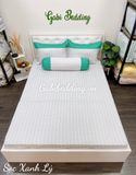  Satin Sọc Xanh Lý 