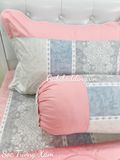  Satin Sọc Tường Xám 
