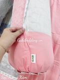  Satin Sọc Tường Xám 