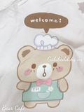 Lụa Tơ Tằm Bear Cafe 