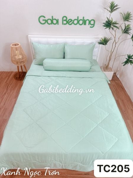  Tencel Xanh Ngọc Trơn 
