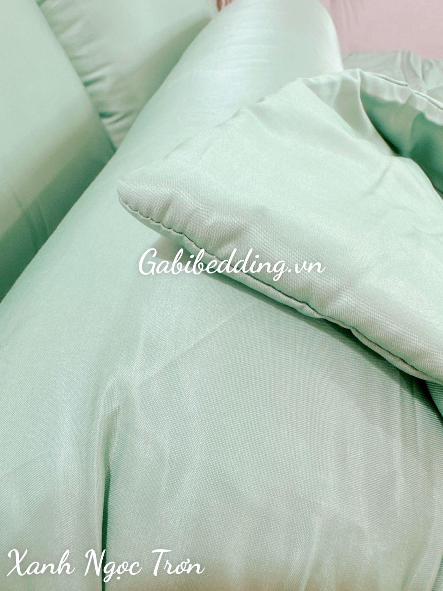  Tencel Xanh Ngọc Trơn 