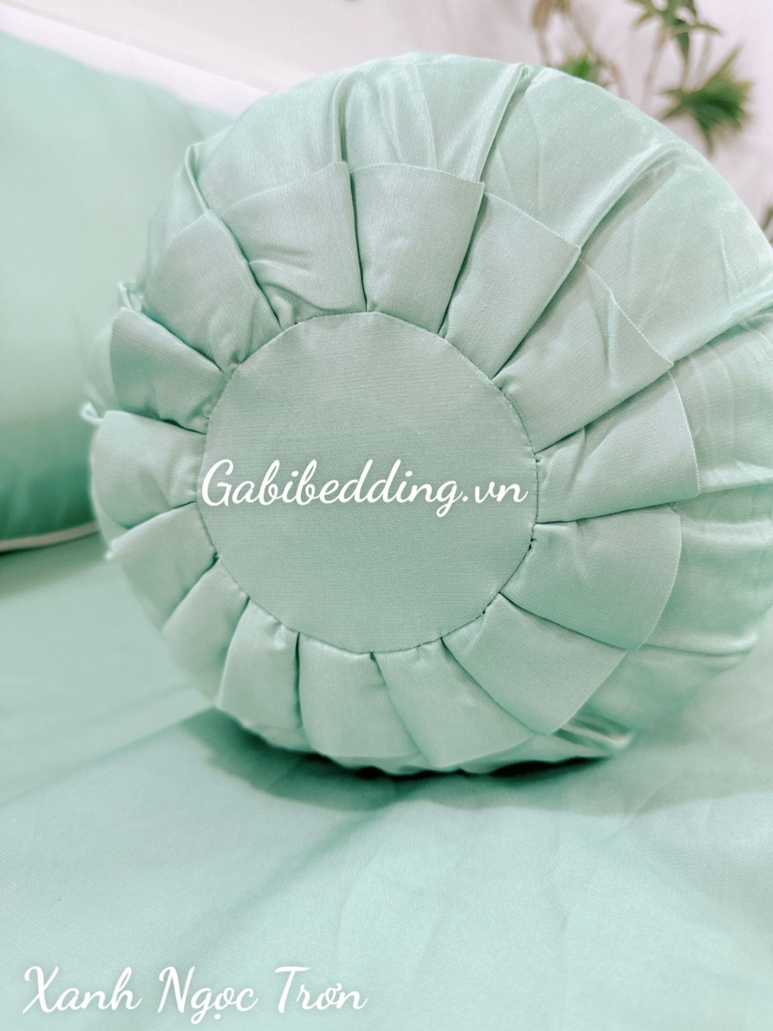 Tencel Xanh Ngọc Trơn 
