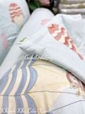  Tencel Khinh Khí Cầu Xanh 
