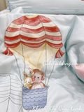  Tencel Khinh Khí Cầu Xanh 
