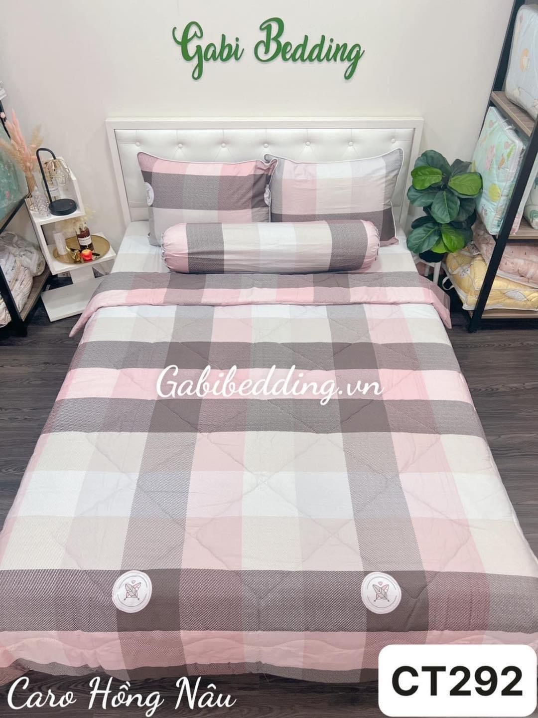  Cotton Caro Hồng Nâu 