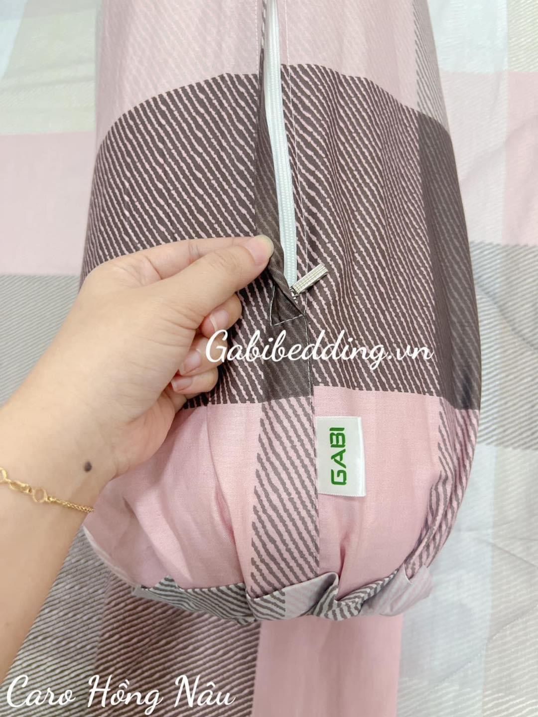  Cotton Caro Hồng Nâu 