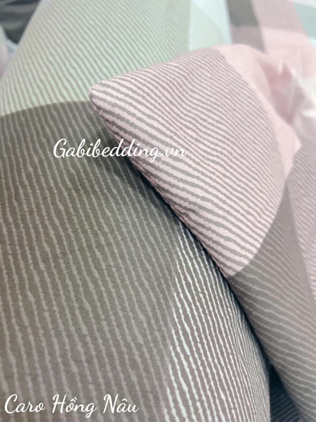  Cotton Caro Hồng Nâu 