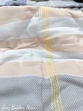  Cotton Sọc Bướm Nâu 