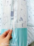  Lụa Tơ Tằm Thú Cưng Xanh 