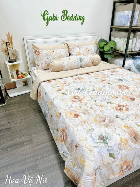  Lụa Tơ Tằm Hoa Vệ Nữ 