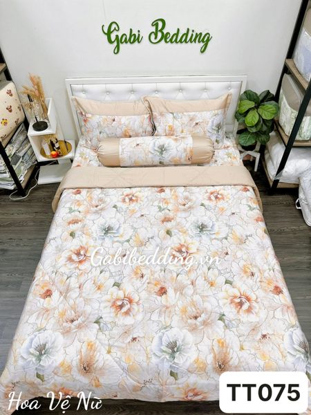  Lụa Tơ Tằm Hoa Vệ Nữ 