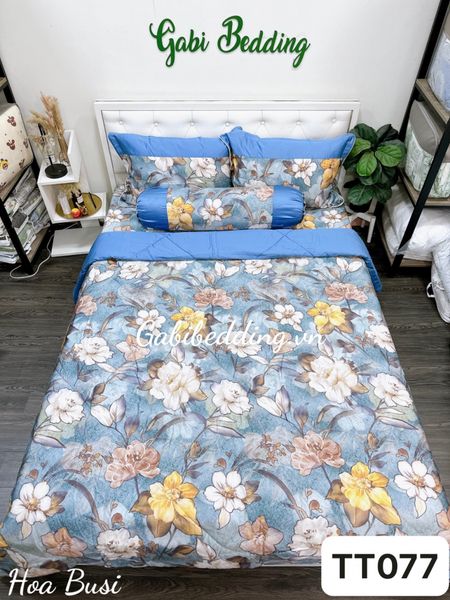  Lụa Tơ Tằm Hoa Busi 