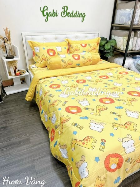  Lụa Tơ Tằm Hươu Vàng 