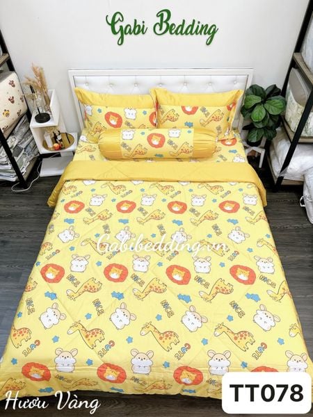  Lụa Tơ Tằm Hươu Vàng 