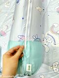  Lụa Tơ Tằm Cinamoroll Xanh 