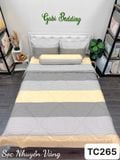  Tencel Sọc Nhuyễn Vàng 