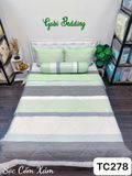  Tencel Sọc Cốm Xám 