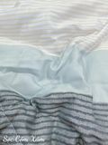  Tencel Sọc Cốm Xám 
