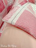  Satin Vuông Đỏ Hồng 