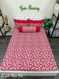  Satin Tuyết Mai Đỏ 