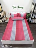  Satin Sọc Đỏ Đôi 