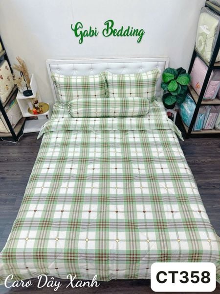  Cotton Caro Dây Xanh 