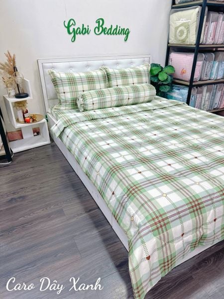  Cotton Caro Dây Xanh 