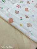  Satin Gấu Be Nâu 