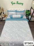  Satin Lá Kim Xanh 