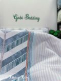  Satin Sọc Xương Xám 