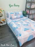  Tencel Hình Học Lụa 