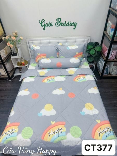  Cotton Cầu Vòng Happy 