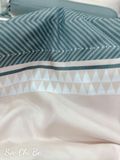  Tencel Sọc Chì Be 