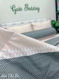  Tencel Sọc Chì Be 
