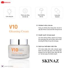 Kem dưỡng da V10 Gleaming Skinaz 100ml