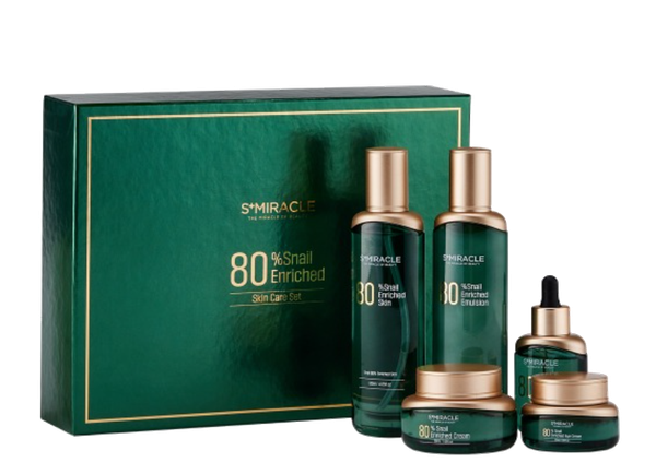 Bộ dưỡng da 80% Ốc sên lên men phiên bản cao cấp S+Miracle